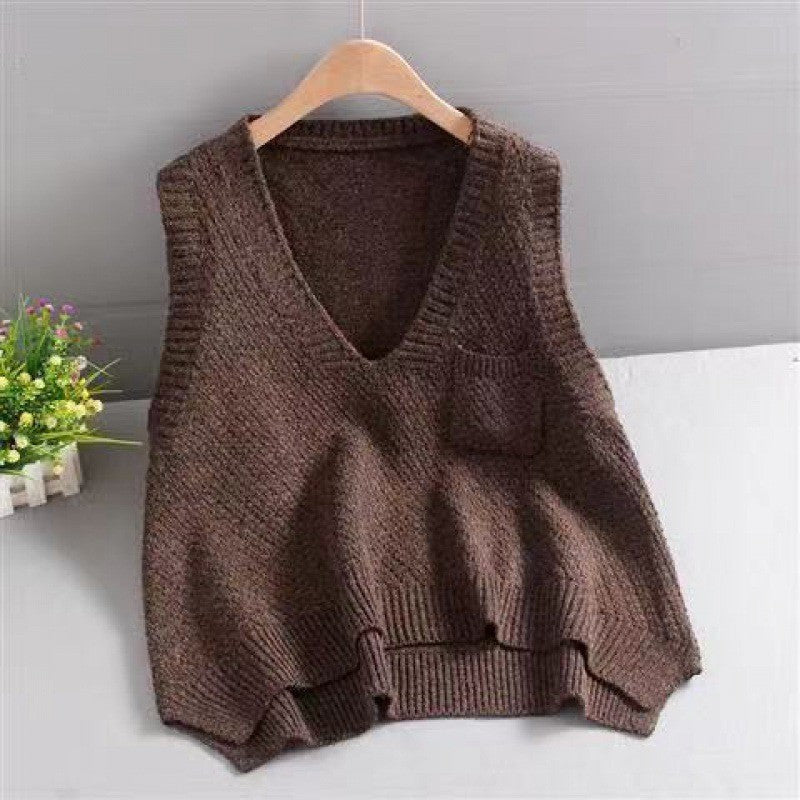 Women's Korean-style Wool Vest