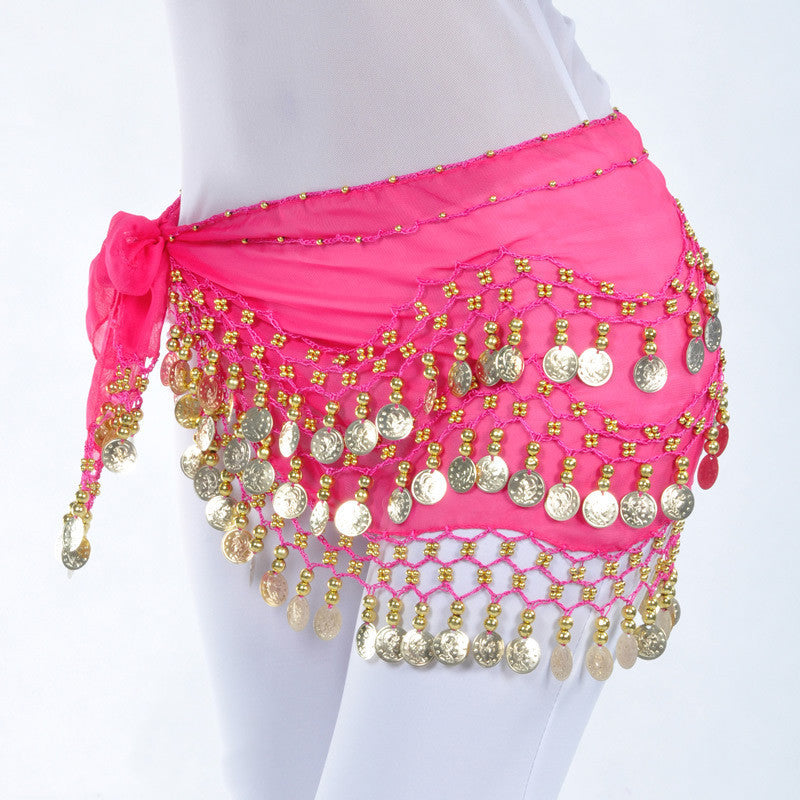 Three-layer Belly Dance Waist Chain Ordinary Waistband