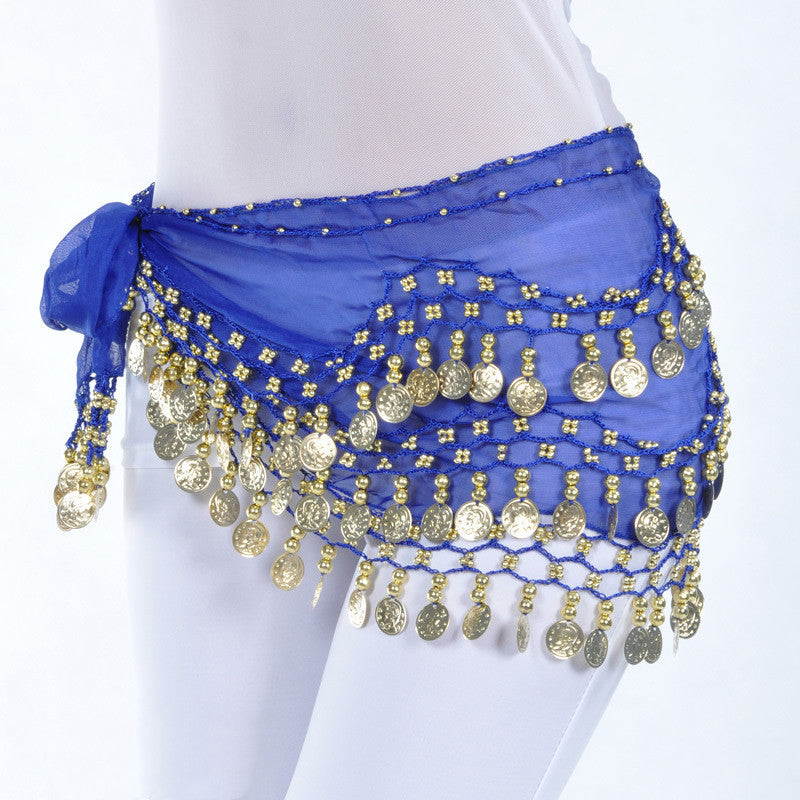 Three-layer Belly Dance Waist Chain Ordinary Waistband