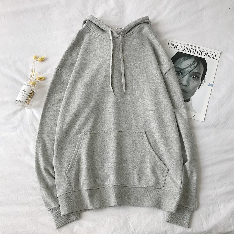 Ladies Fixed Hood Women Thicken Hoodie Ladies Fall Fashion Tops