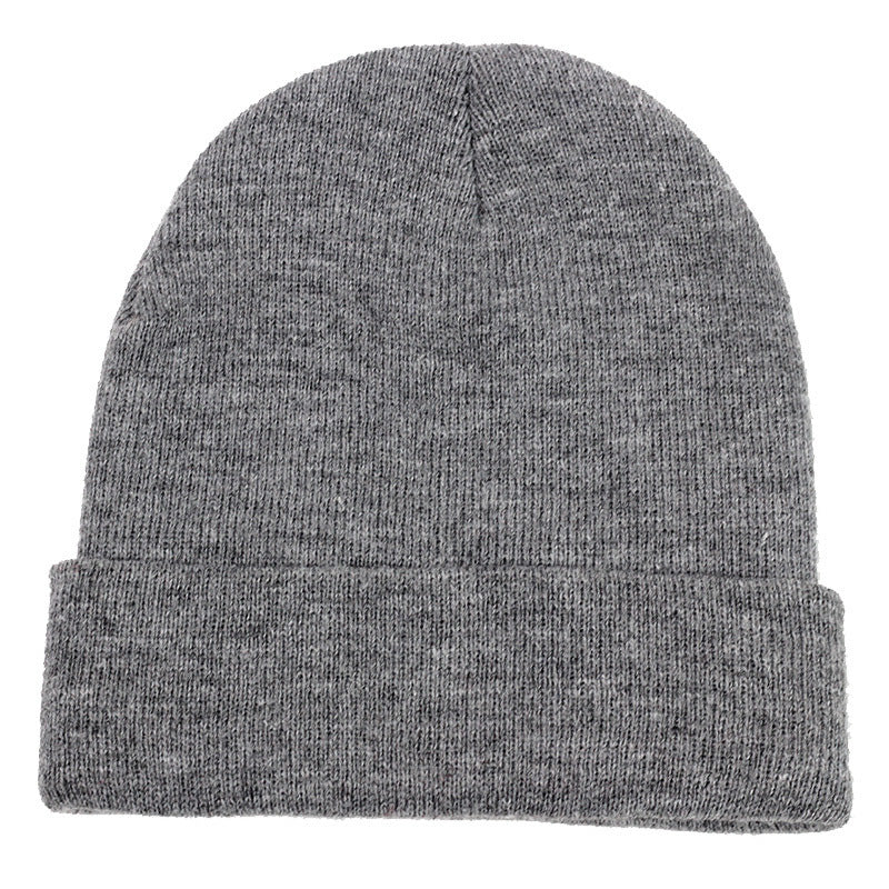 TRUE autumn and winter warm woven standard knitted hat ski caps headband cloth wool hat