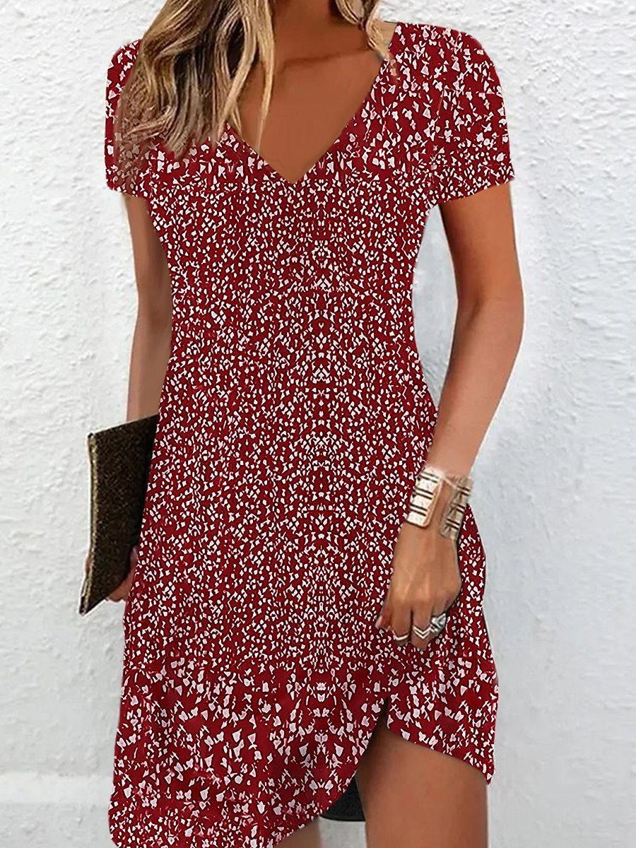 Women's Fashion Personality Summer Printing Dress