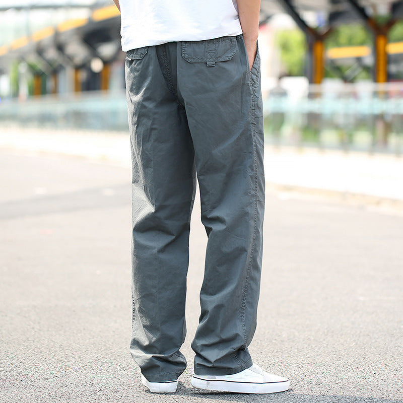 Men's Loose Outdoor Multi Pocket Workwear Pants