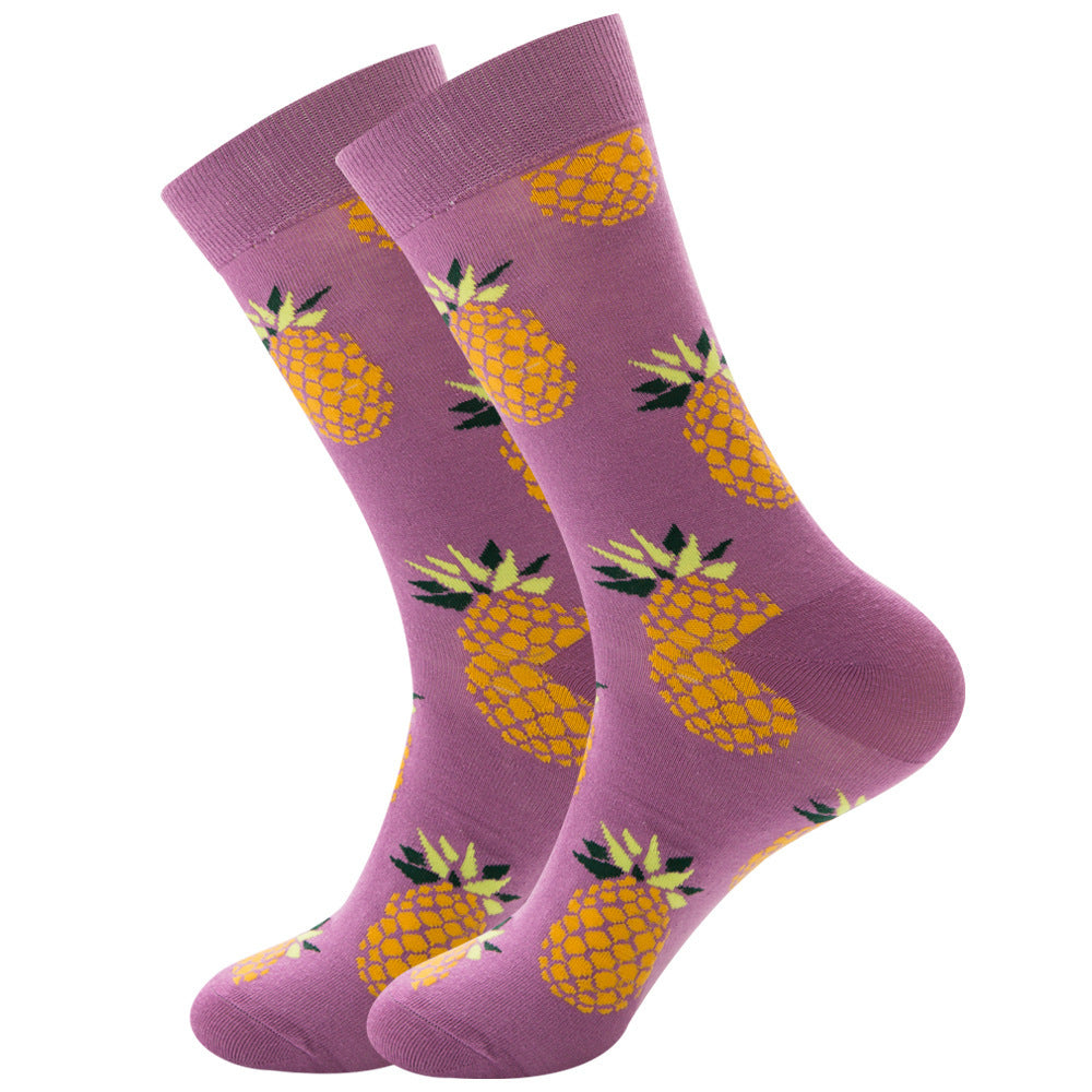 Beer Corn Men's Socks Watermelon Hot Dog Sushi Tide Socks Hot Dog Tube Socks