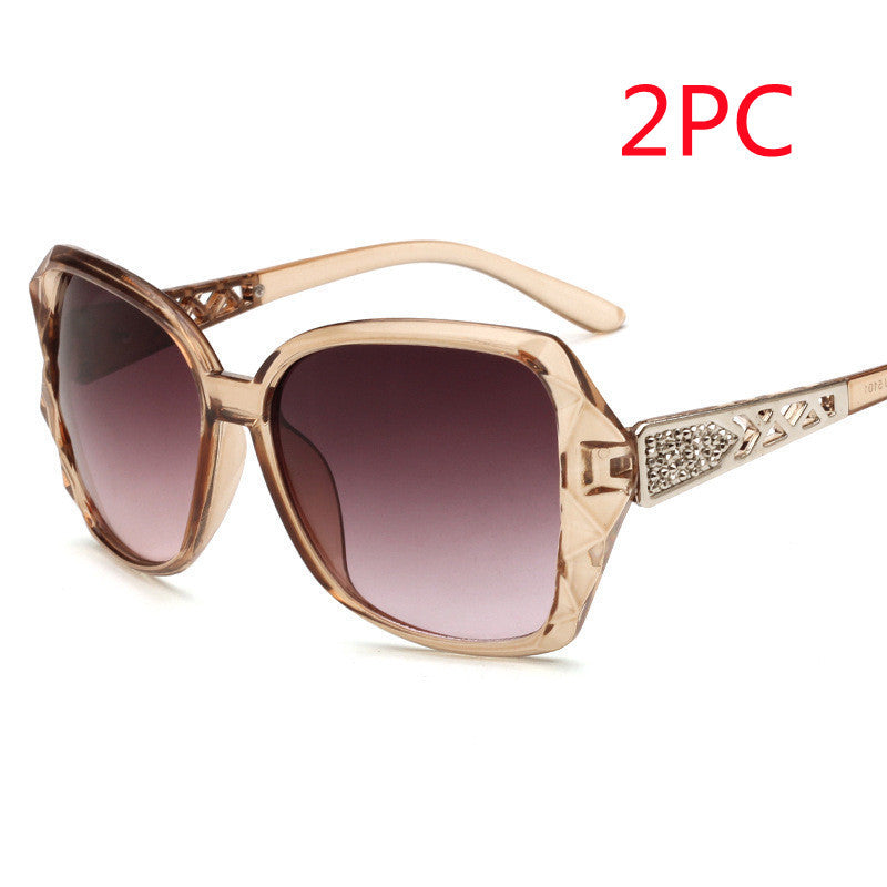 Women's Big Frame Sunglasses Women Retro Sunglasses