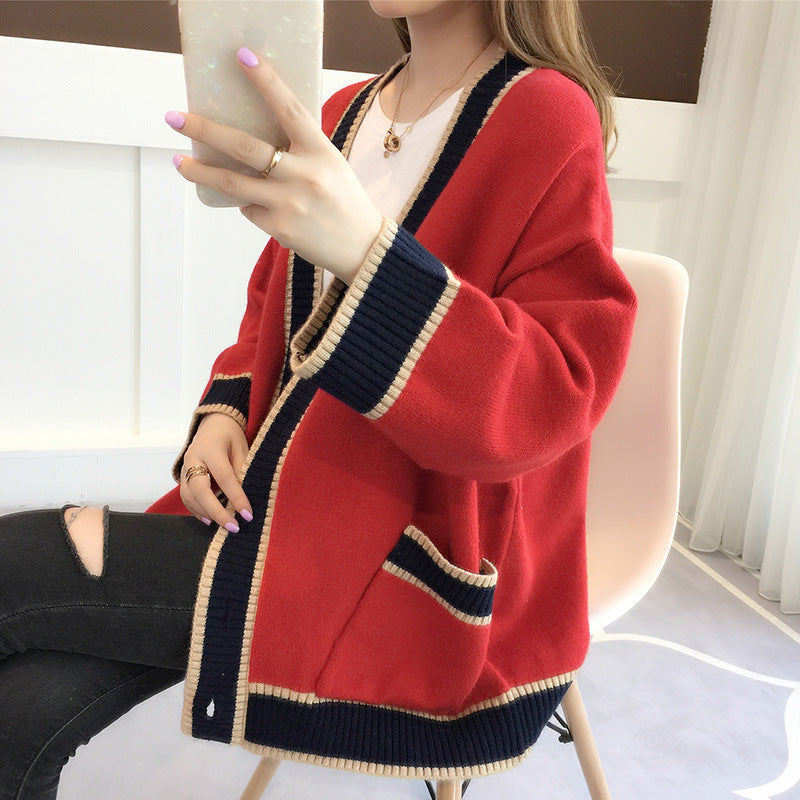 Women's Tops Sweaters Knitwear Loose Jackets