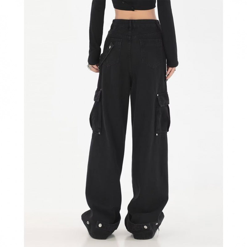 Straight Plus Size Wide Leg Leisure Pants