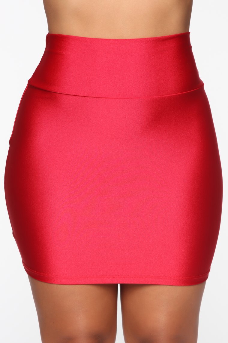 Pure Color All-match Slim-fit Short One-step Skirt With Hips