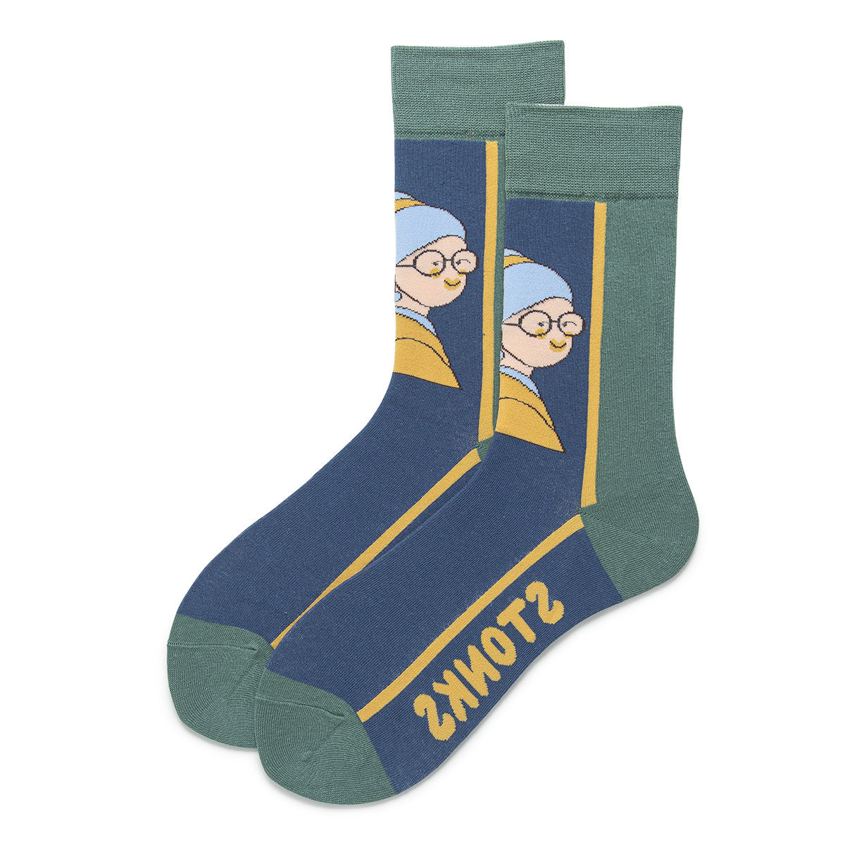 Funny Face Fashion Street Couple Socks Men And Women Socks