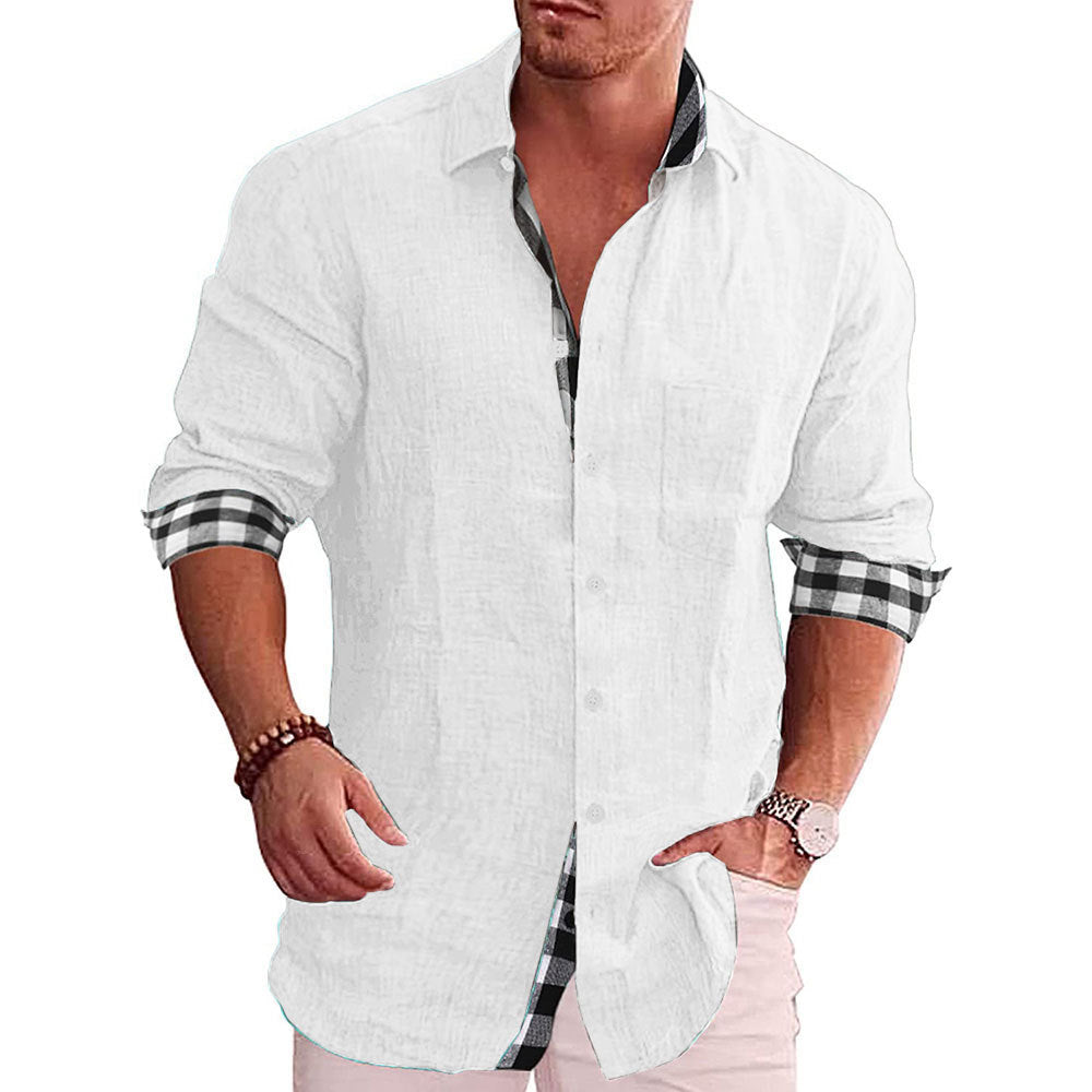 Men's Shirt Long Sleeve Casual