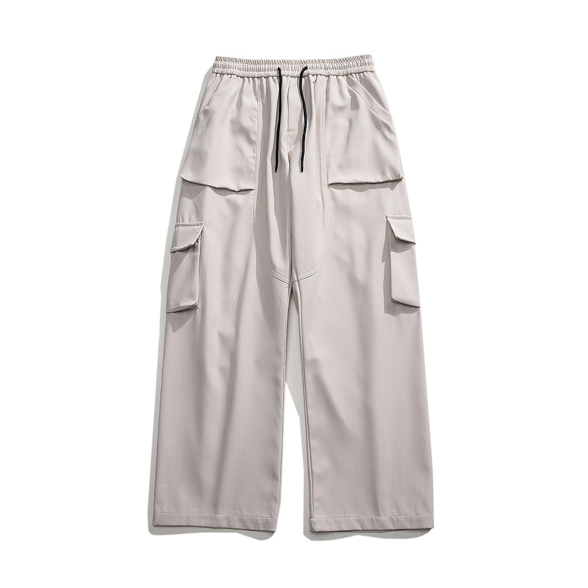 Loose Straight Track Pants Men