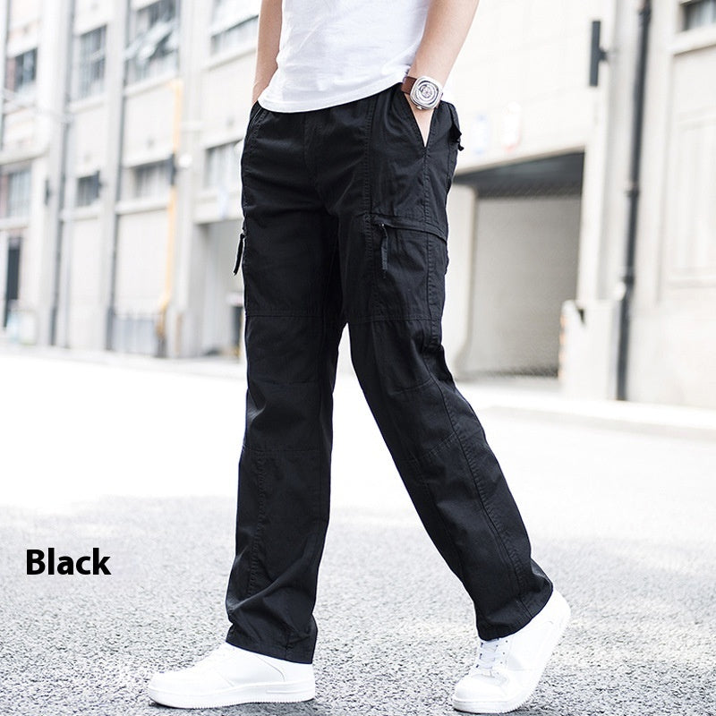 Men's Loose Outdoor Multi Pocket Workwear Pants