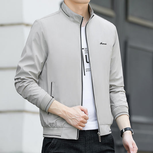 Korean Style Jacket Tooling Casual  Plus Size Men's Clothing