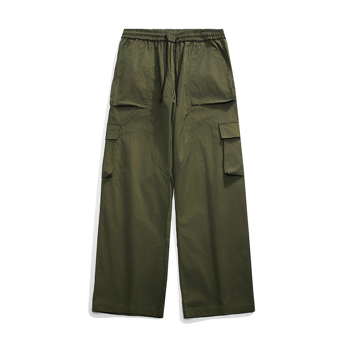 Loose Straight Track Pants Men