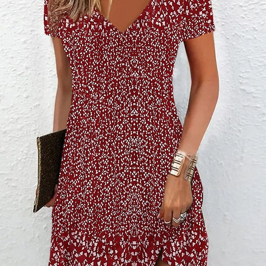 Women's Fashion Personality Summer Printing Dress